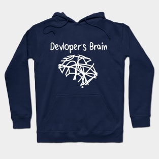 developer Brain Hoodie